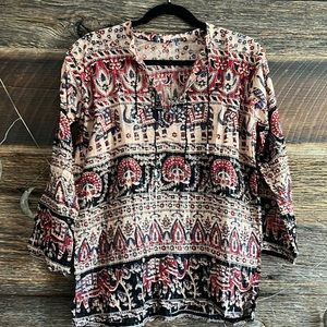 Indian Block Print Blouse